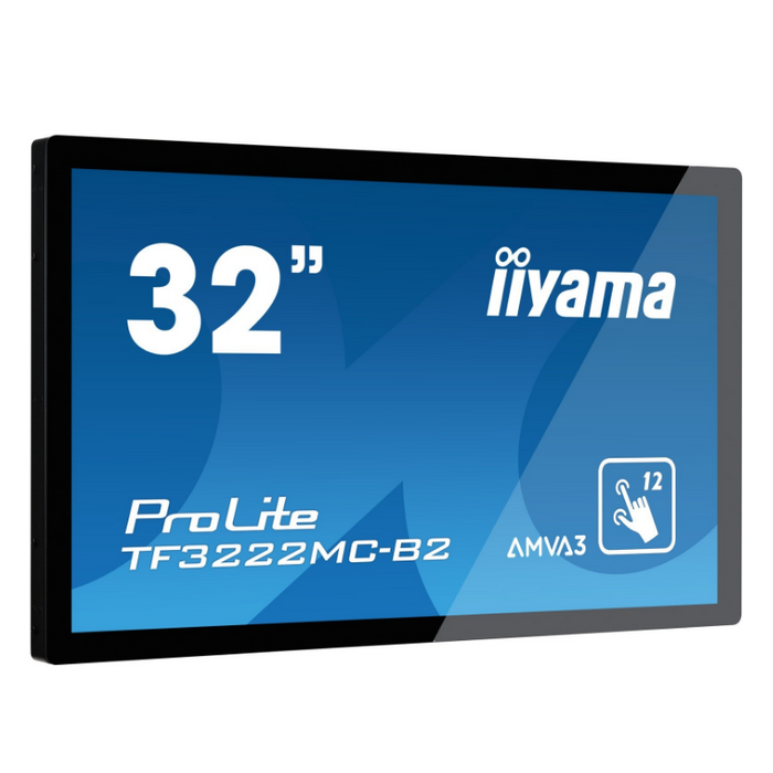 Ecran tactile 32" HD - en fixation murale